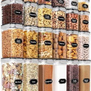 24-Piece Airtight Food Storage Containers Set 24-Piece Airtight Food Storage Containers Set