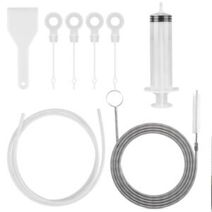 8-Piece Refrigerator Drain Cleaning Tool Set 8-Piece Refrigerator Drain Cleaning Tool Set