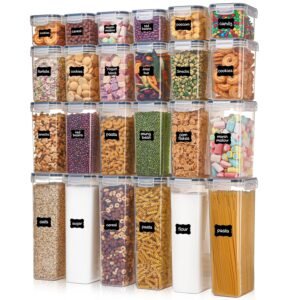 24-Piece Airtight Kitchen Storage Container Set 24-Piece Airtight Kitchen Storage Container Set