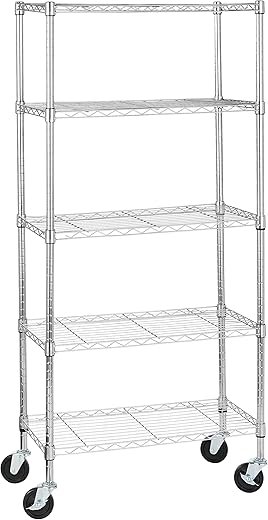 Amazon Basics Heavy Duty Storage Shelving Unit
