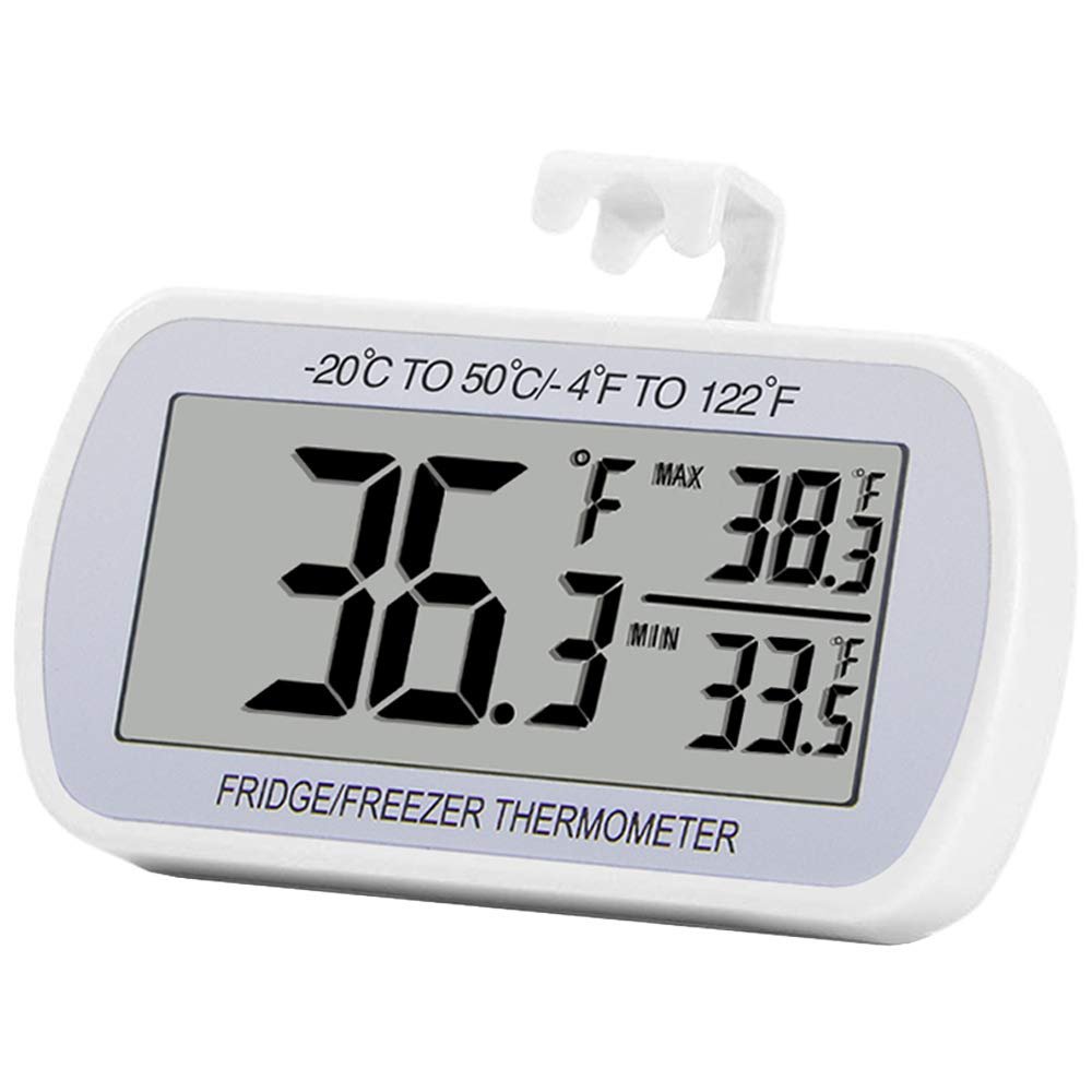 Digital Refrigerator Thermometer with LCD Display