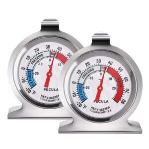 Classic Refrigerator Thermometer – Dual Pack for Accurate Monitoring Classic Refrigerator Thermometer – Dual Pack for Accurate Monitoring