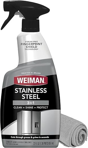Weiman Stainless Steel Cleaner & Polish