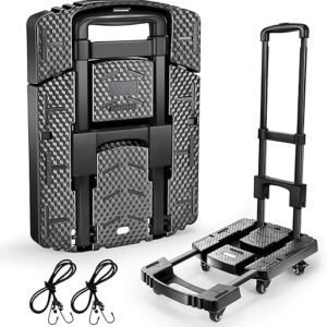 Heavy Duty 500 LB Portable Dolly Cart for Easy Transport