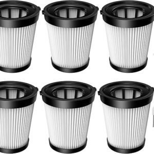 6-Pack HEPA Filters for Fabuletta Vacuum Cleaner