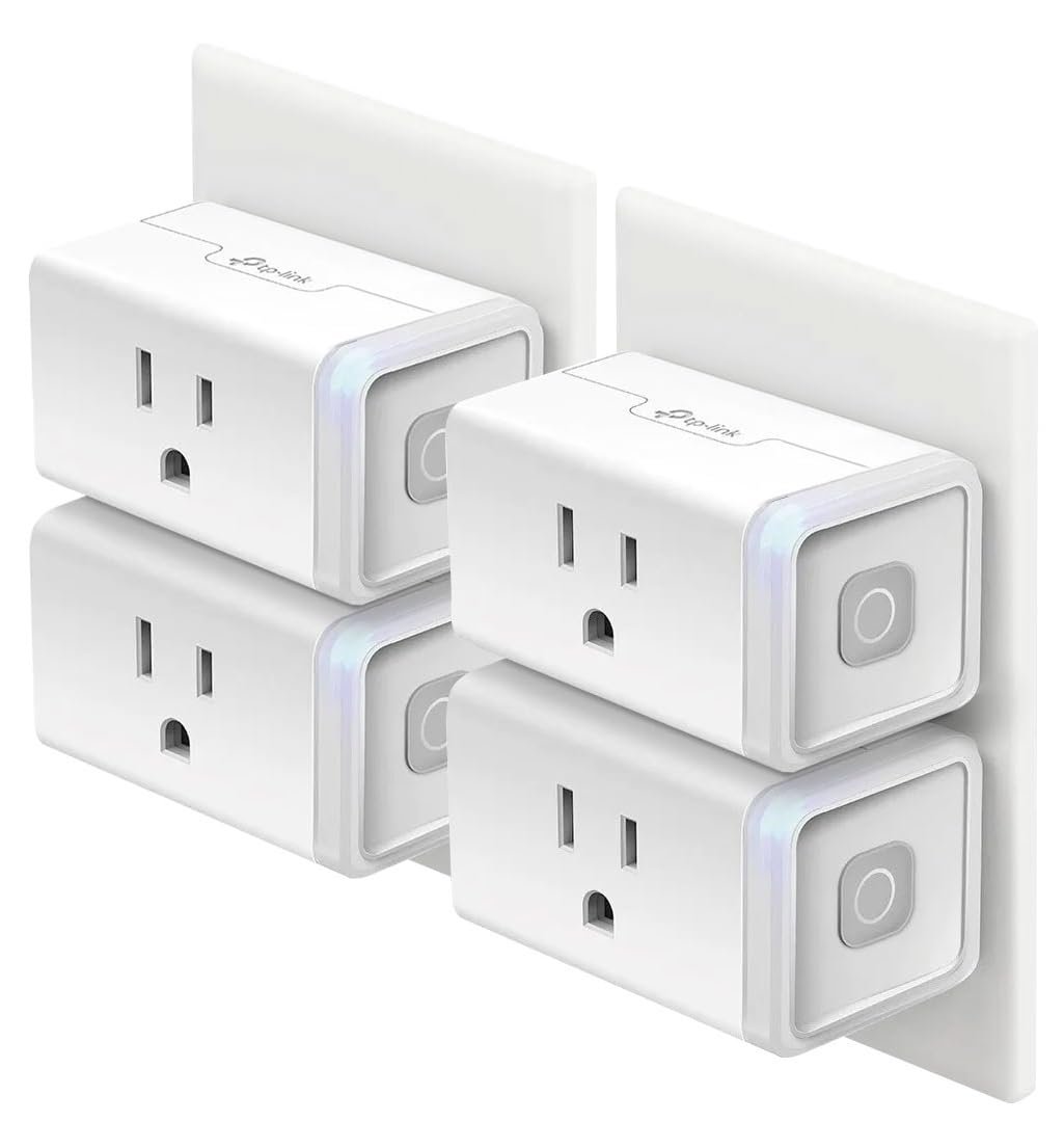 Kasa Smart Plug HS103P4 - 4-Pack