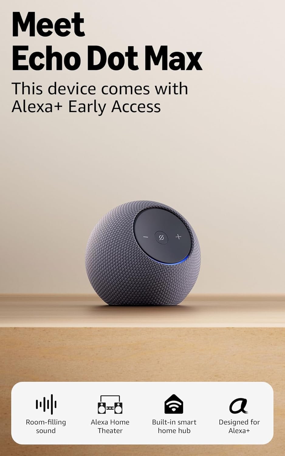 Latest Amazon Echo Dot Max Speaker