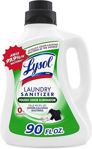 Lysol Laundry Sanitizer for Odor Elimination