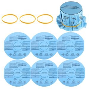6-Pack Wet & Dry Vacuum Filter Set for Optimal Cleaning