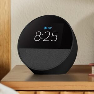 Amazon Echo Spot Smart Alarm Clock – Sleek & Functional